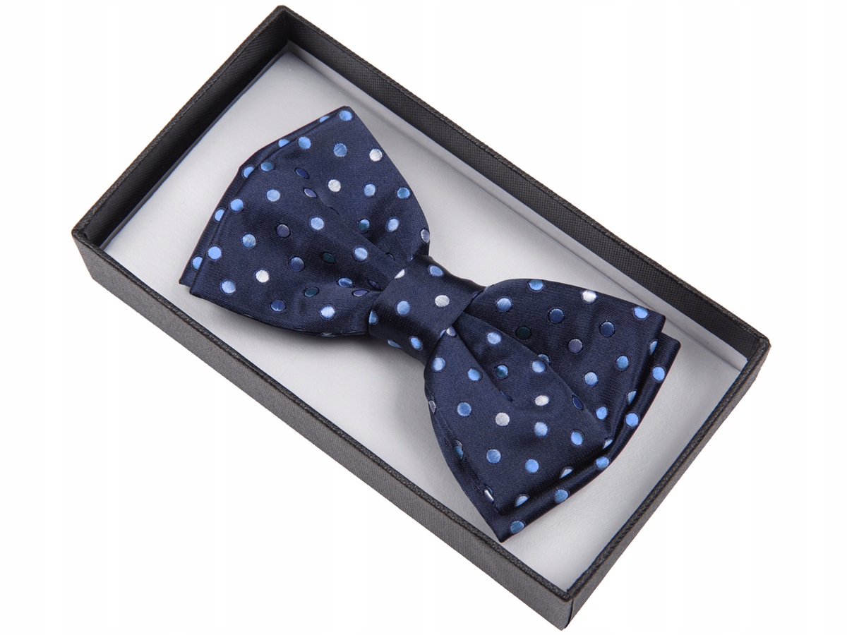 

Żakardowa Muszka Mucha Męska do Koszuli Greg mz43