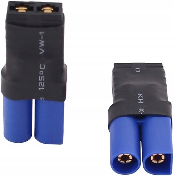 2 kusy samčího EC5 na samici Trx Traxxas Rc adaptéru