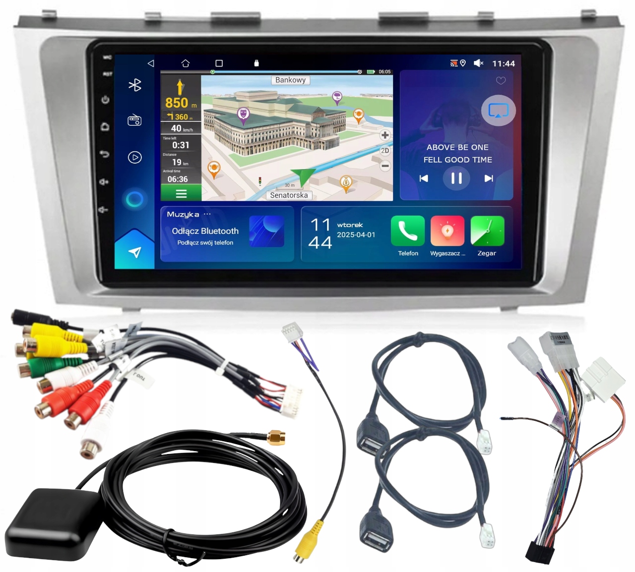 Autorádio Android Navigace Bt Toyota Camry 2006-2011 Bt 2GB 64GB