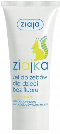 

Ziajka Żel Do Zębów Dla Dzieci Bez Fluoru 50ml