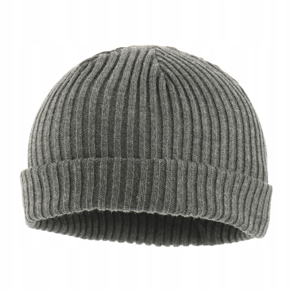 M-Tac Czapka Zimowa Męska Dzianinowa 100% Akryl Grey S/M Marka M-Tac