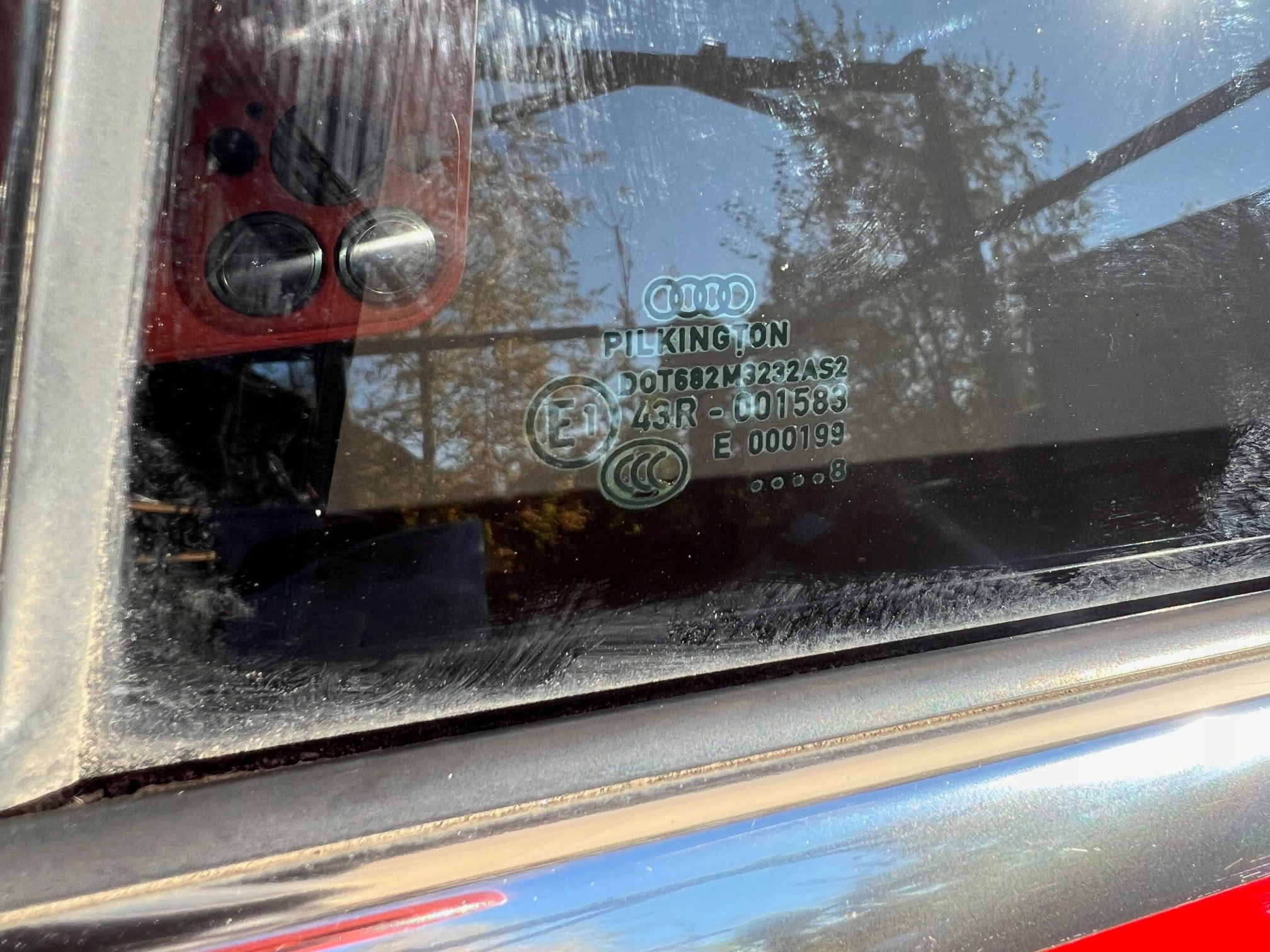 AUDI A4 B8 sedan door left rear. left rear part LZ3M