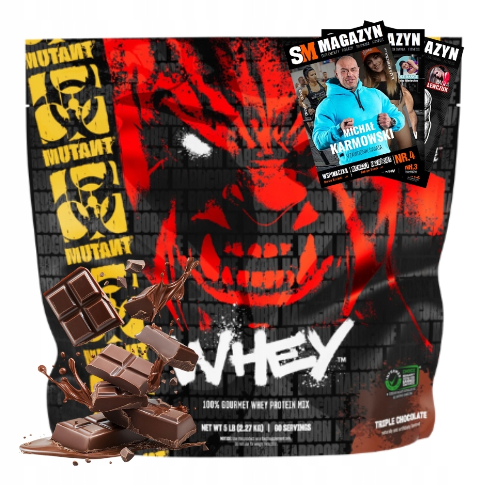 Mutant Whey 2270 g Protein Svalová Hmota Síla Regenerace