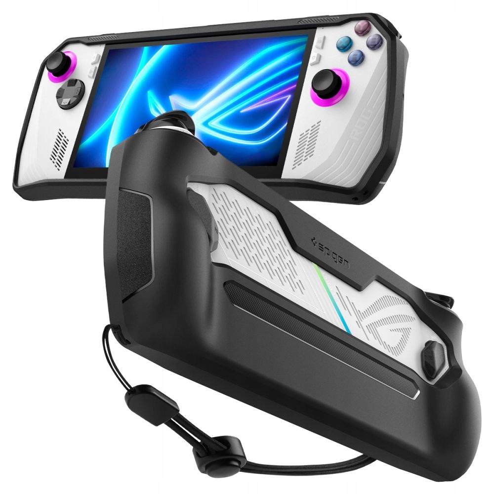 Etui Do Asus Rog Ally Case Obudowa Cover Shell Pokrowiec Spigen Czarne