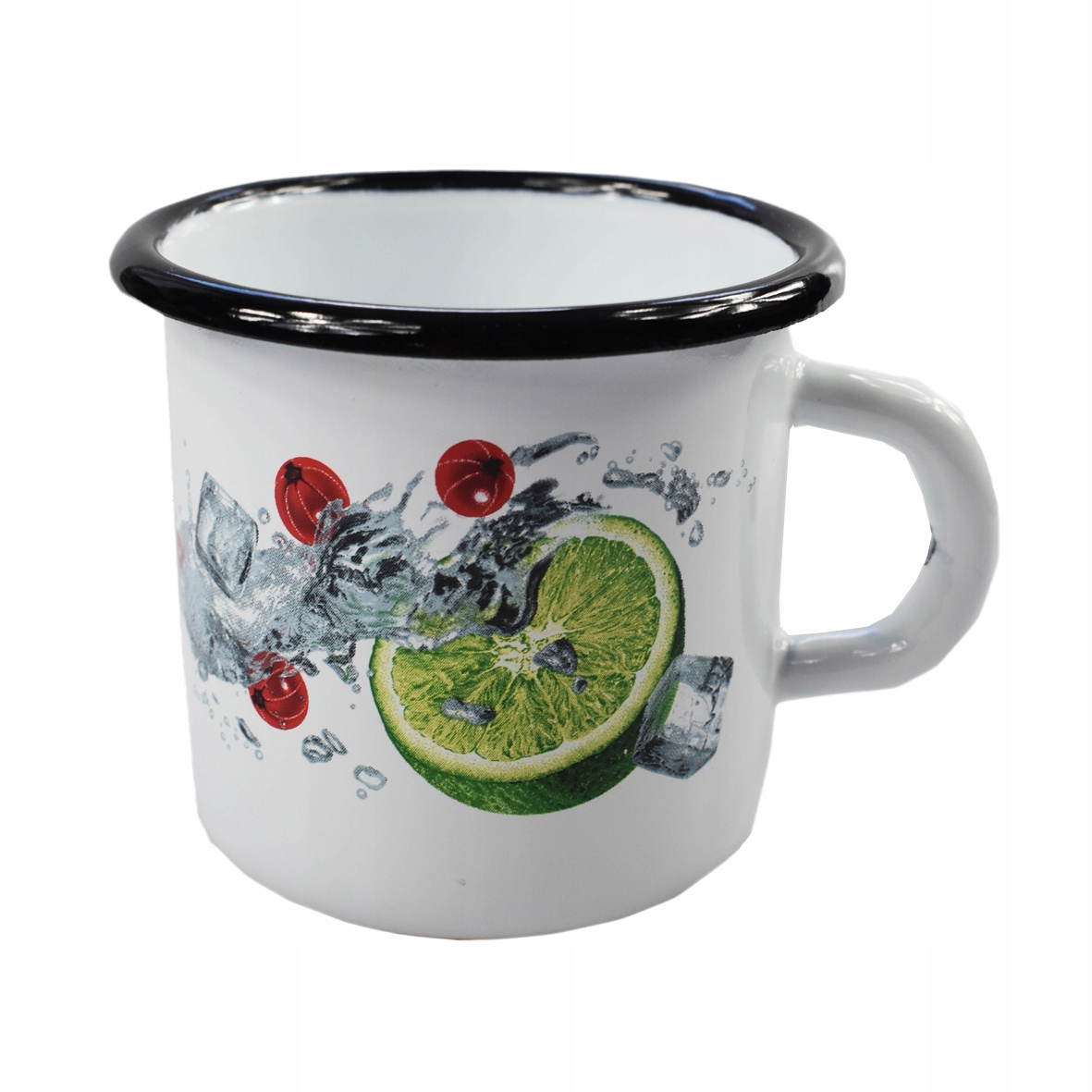 

Kubek Emaliowany Metalowy, Mohito, 400 ml
