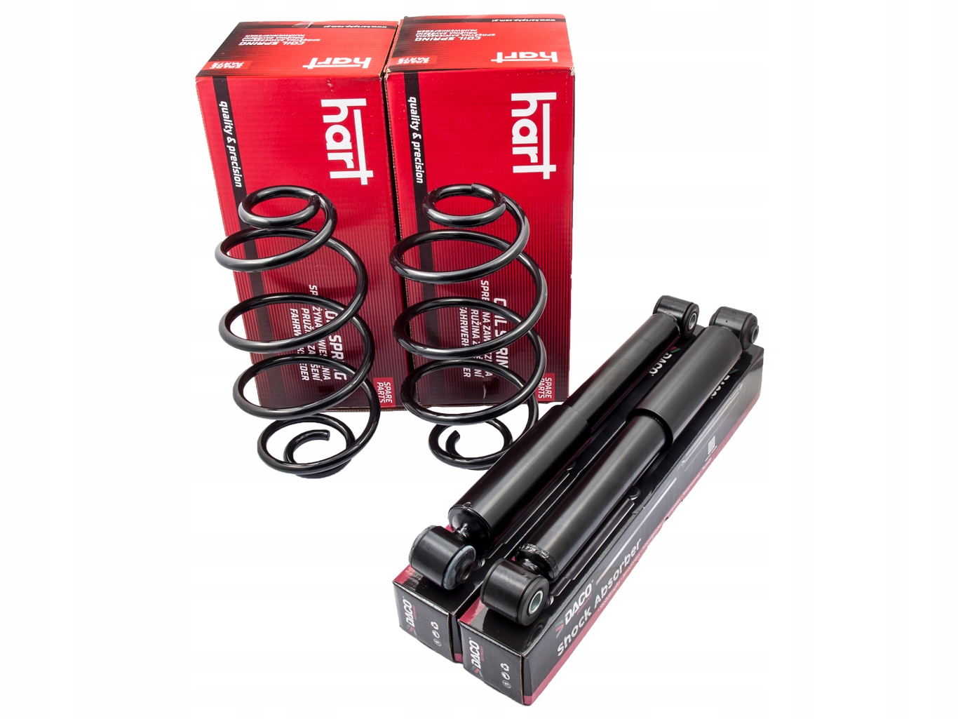 SPREZYNY AMORTYZATORY TYL OPEL ASTRA G HB SEDAN