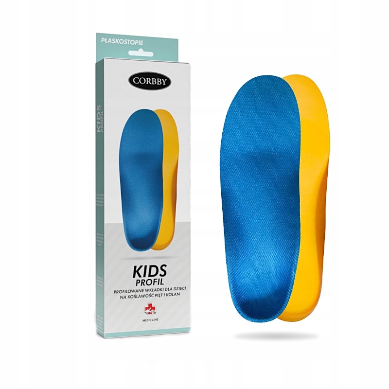 

Wkładki Corbby Kids Profilowane Korytkowe 19/20