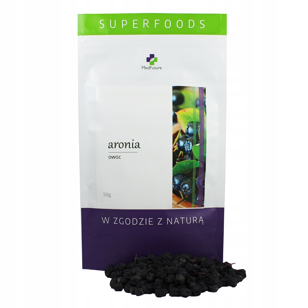 

Aronia owoc 50 g 100% naturalna