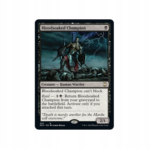 Mtg Bloodsoaked Champion (Rare)