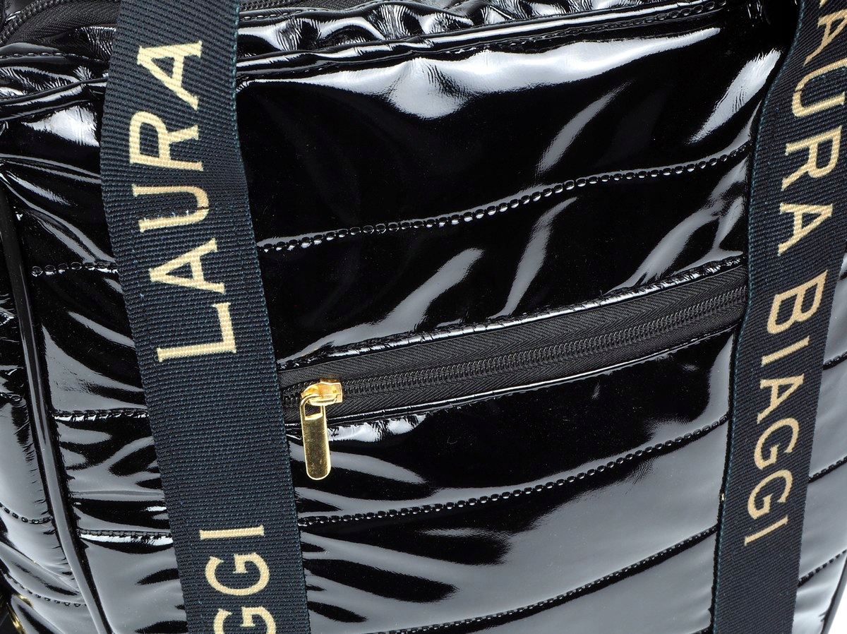 LAURA BIAGGI Damska Torebka A4 Listonoszka Elegancka Pojemna SHOPPER Materiał dominujący skóra ekologiczna