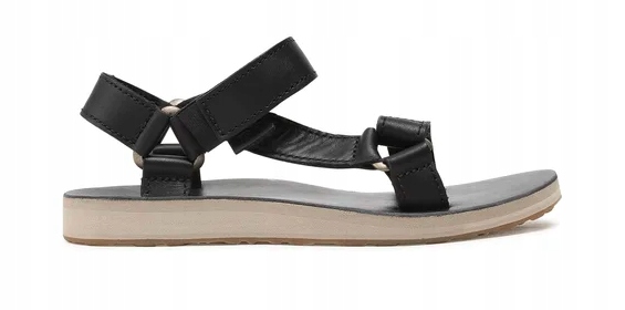 Teva Universal Leather Black černé kožené sandály vel