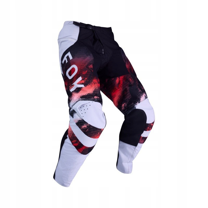 Motocyklové Nohavice Fox 180 Kairos White Fluo Red 32