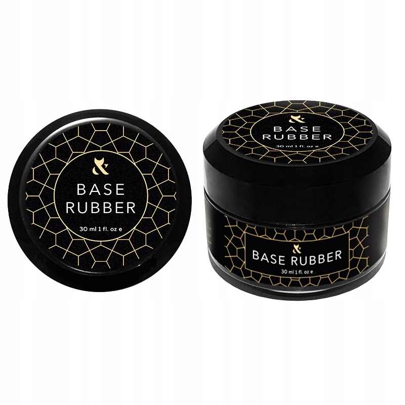 Hybridní báze na nehty F.o.x. Base Rubber kaučuková 30 ml