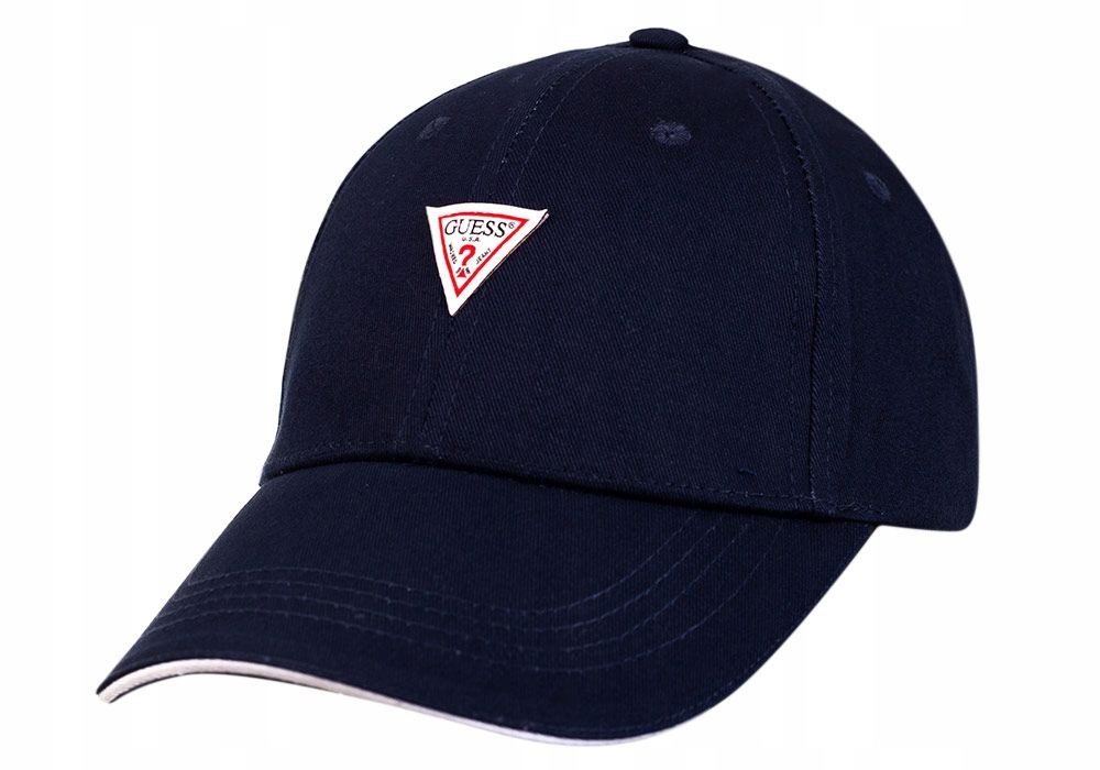 

Guess Czapka Z Daszkiem Triangle Logo Cap Navy
