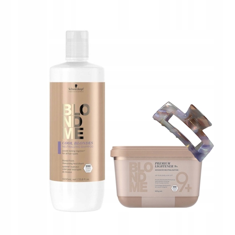 Schwarzkopf Blondme Premium Lift 9+ Šampon pro temně blond vlasy 1000ml Dárek