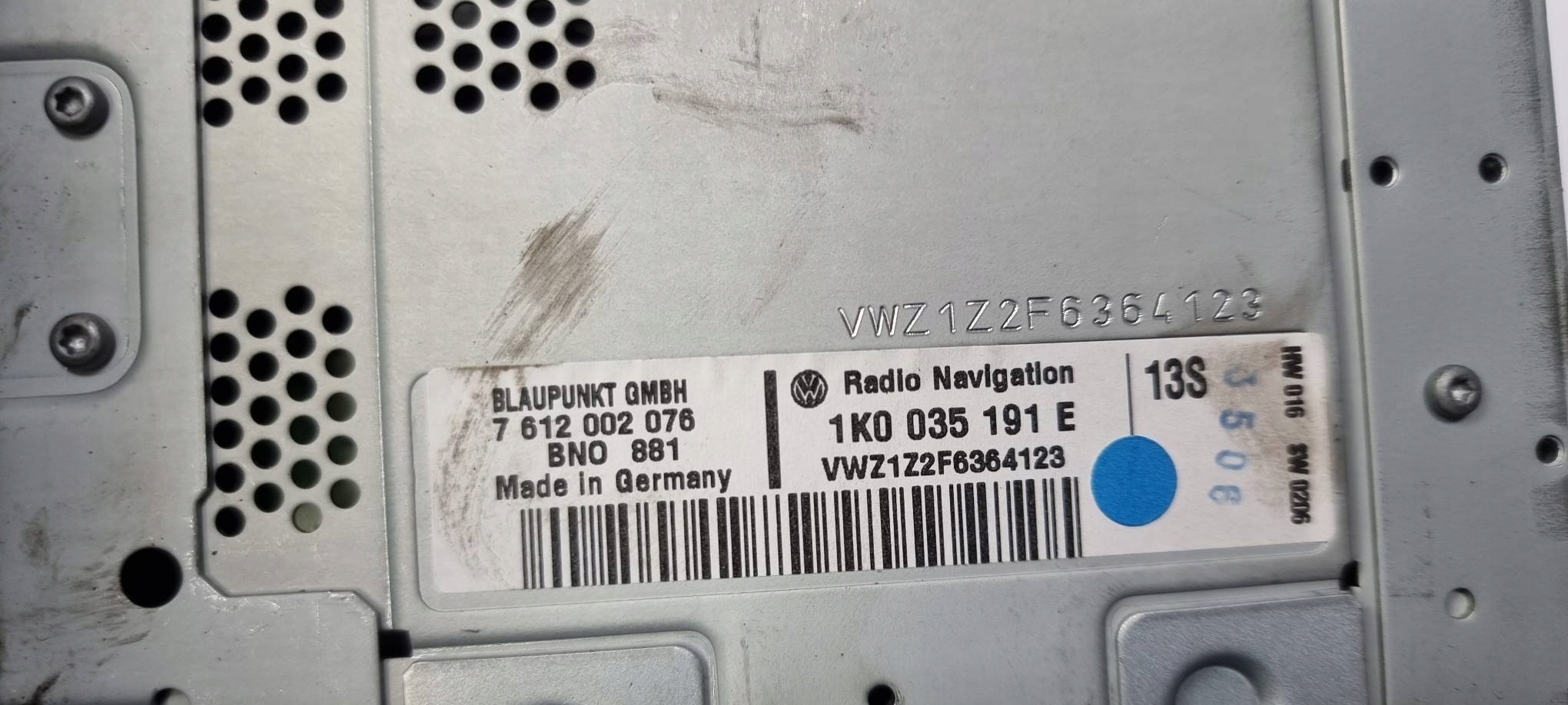 RADIO VOLKSWAGEN TOURAN