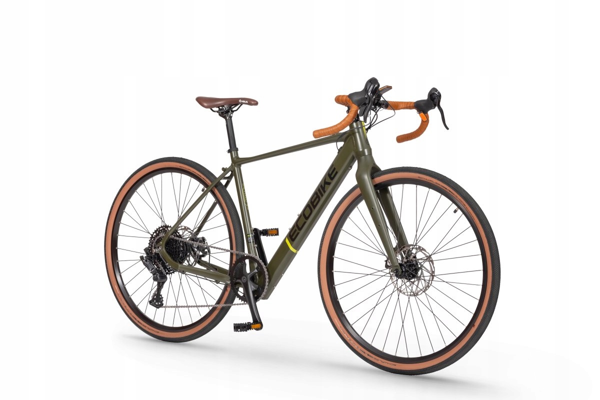 Rower elektryczny Lekki Ecobike Forest Gravel Nowy Faktura Vat