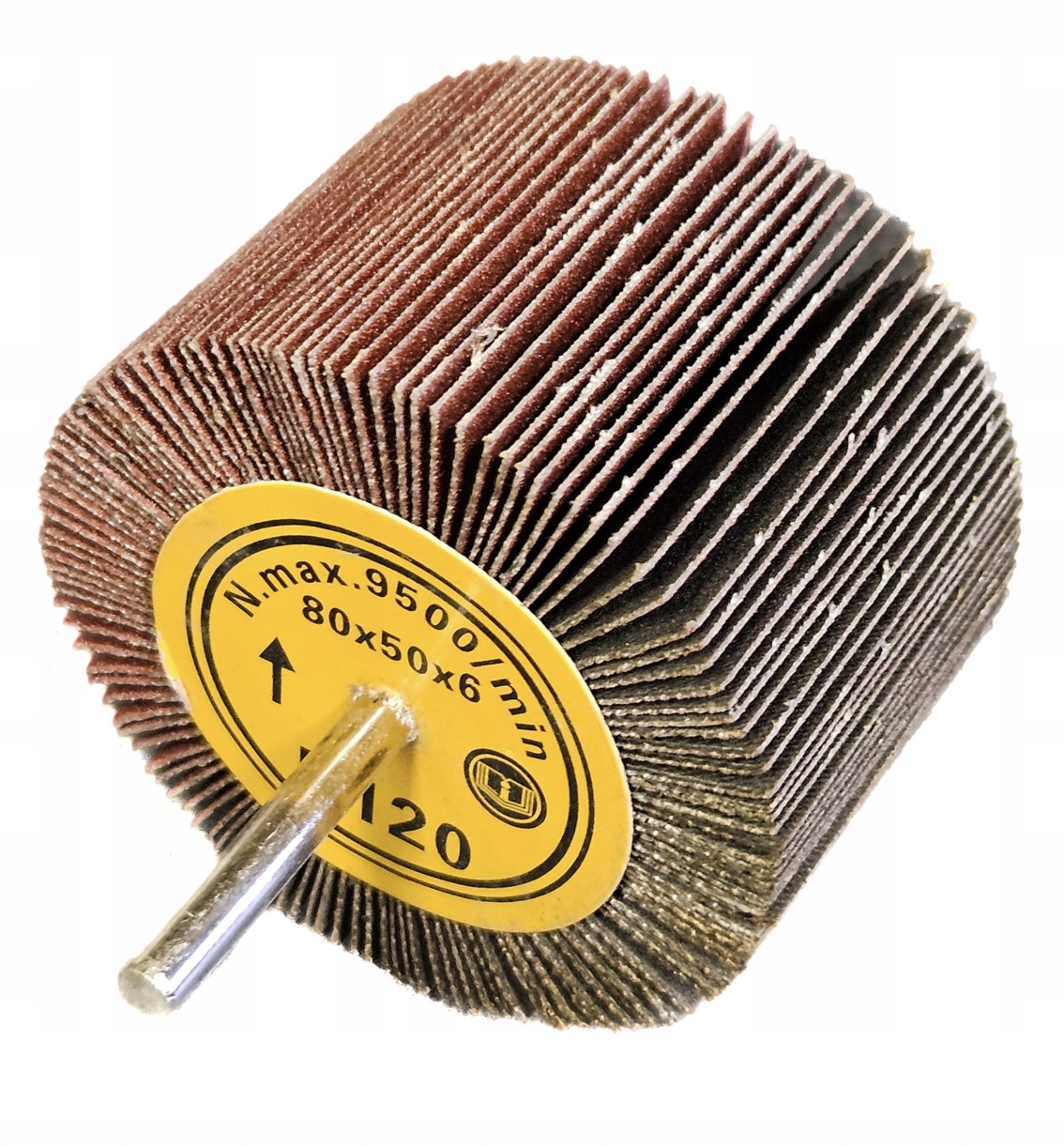 ŚCIERNICA LISTKOWA TRZPIENIOWA 80X50 P100