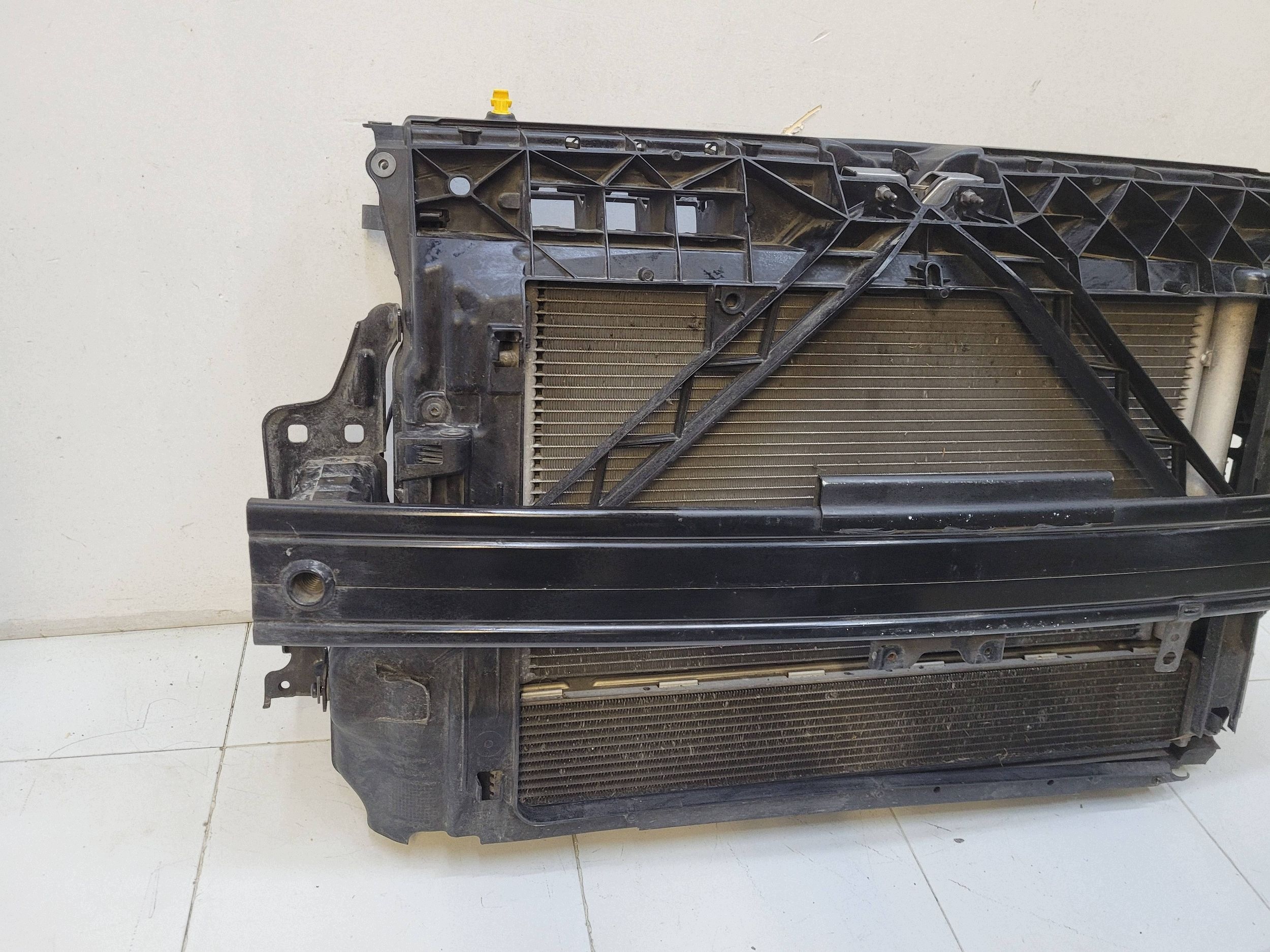 SKODA FABIA III 14r>1.4 TDI front panel, wall radiator fan KOMPLET