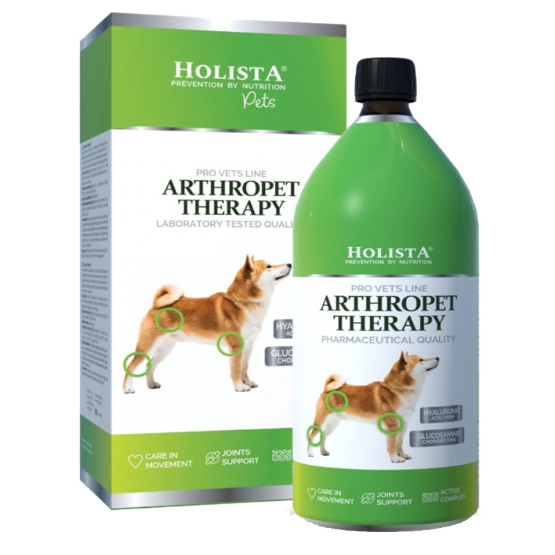 Levně Holista Arthropet Therapy 1000 ml Boswelia Serrata Msm Chondroitin Kolagen