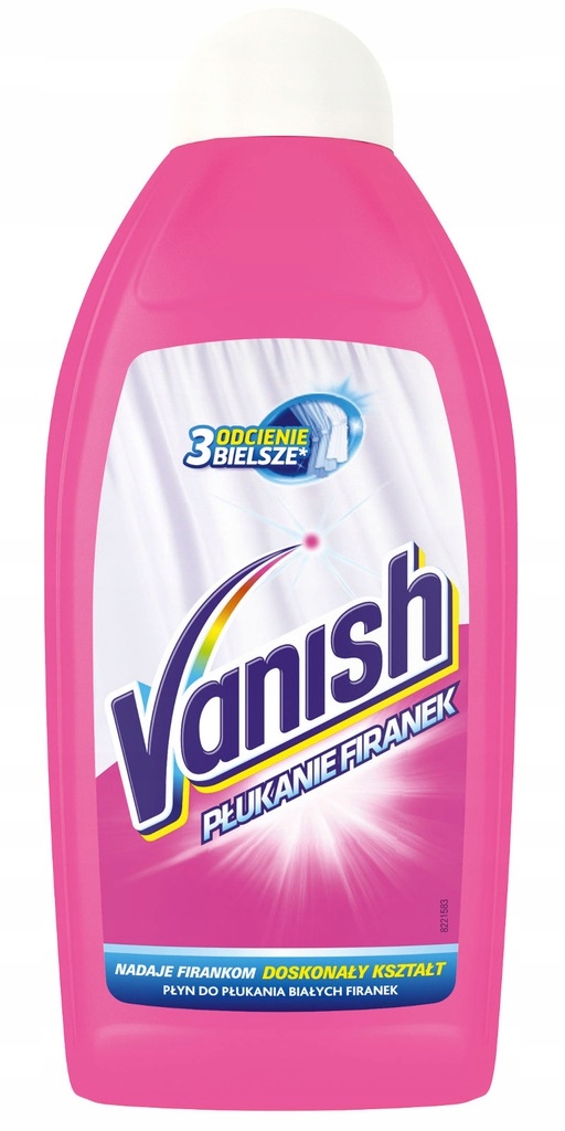 

Vanish Płyn do Wybielania Płukania Firanek 500ml
