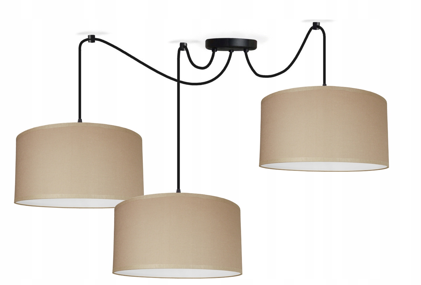 Lampa wisząca sufitowa żyrandol Pająk Abażur loft lampy sufitowe do salonu