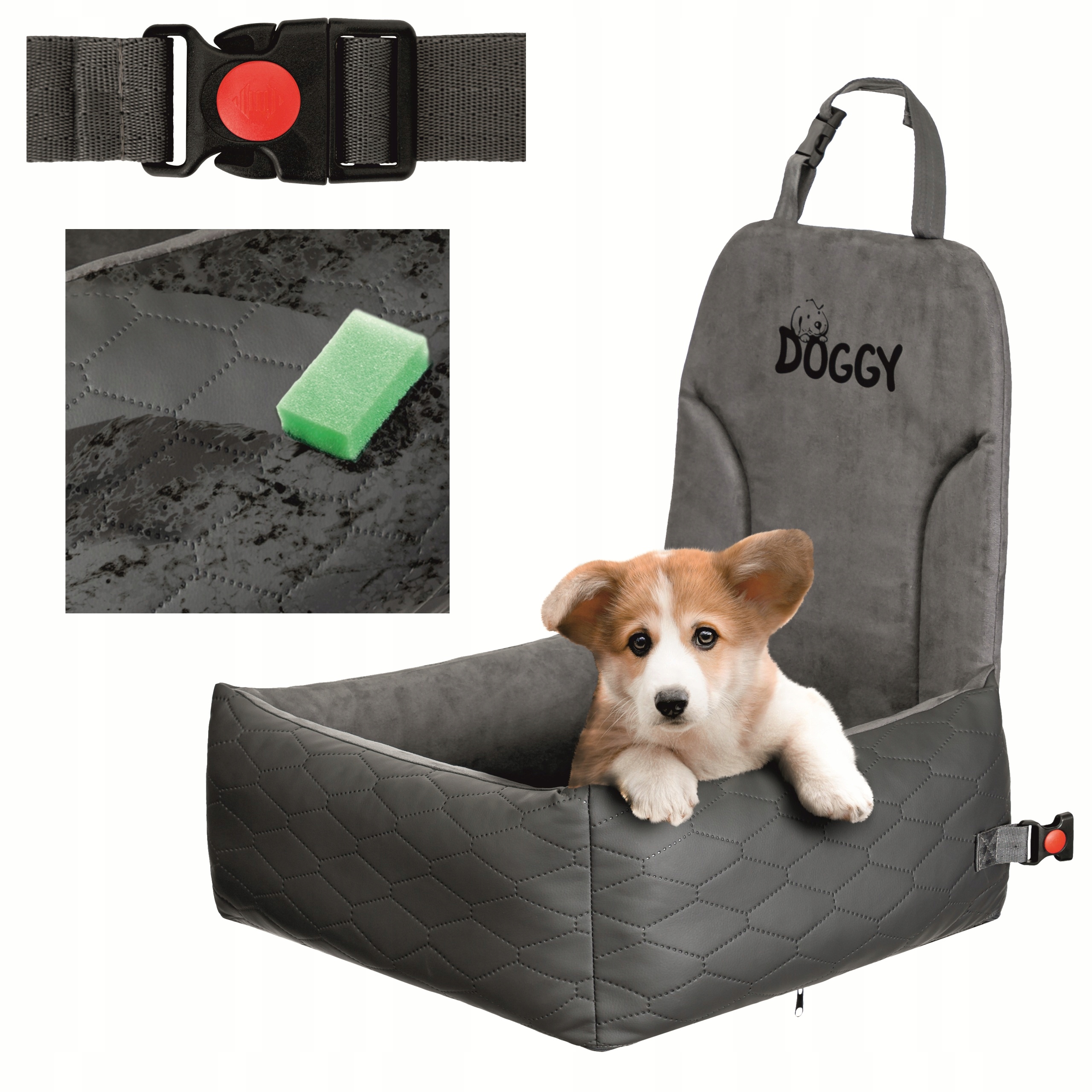 Autosedačka pro psa Přepravka do auta pro psa a kočku