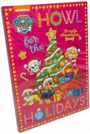 

Kalendarz adwentowy Psi Patrol czekoladki