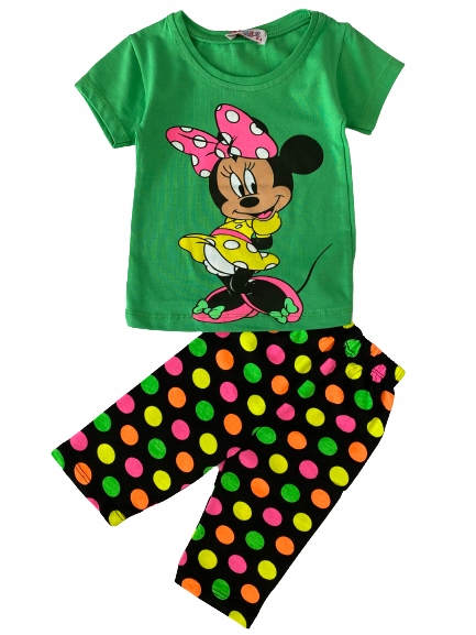 

Komplet dziecięcy Myszka Minnie koszulka szorty 98