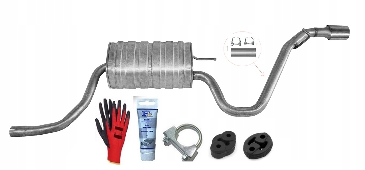 Kia Pro Cee`d 1.4 1.6 (2006-2012) Tlumič verze 3D+bonus