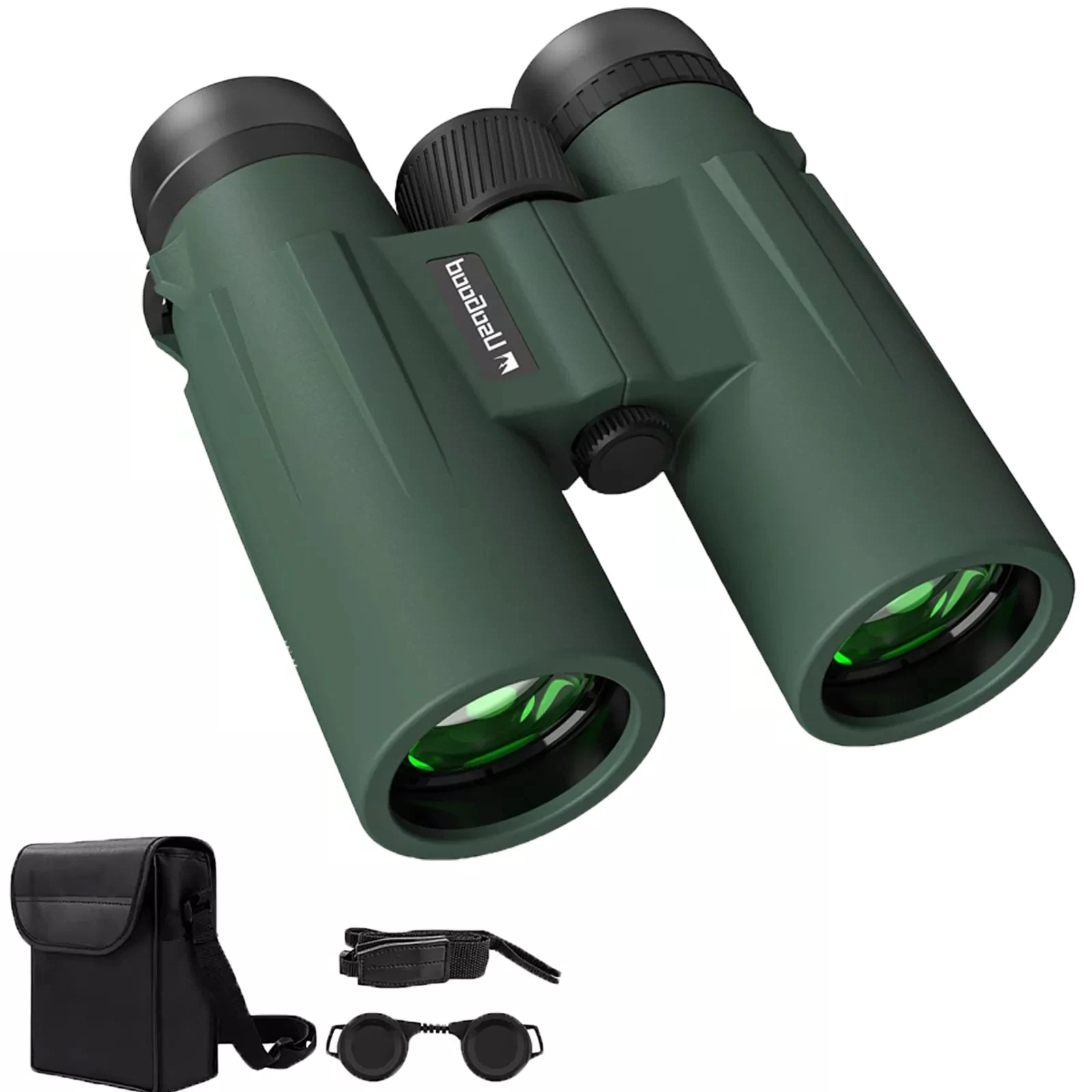 Vojenský Dalekohled 10x42 AT66 Survival Den Noc Lovecký Zelený