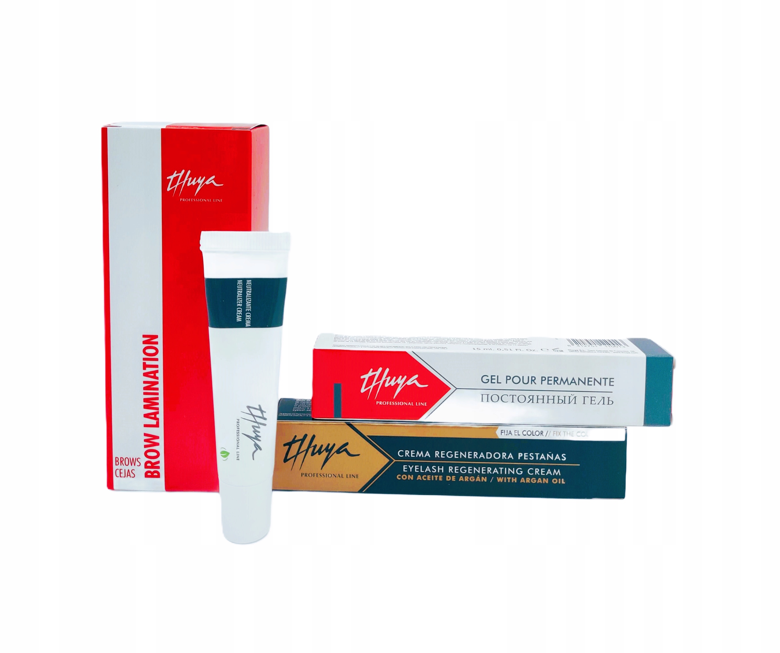 Thuya Zestaw do liftingu laminacji brwi i rzęs Brow Lamination