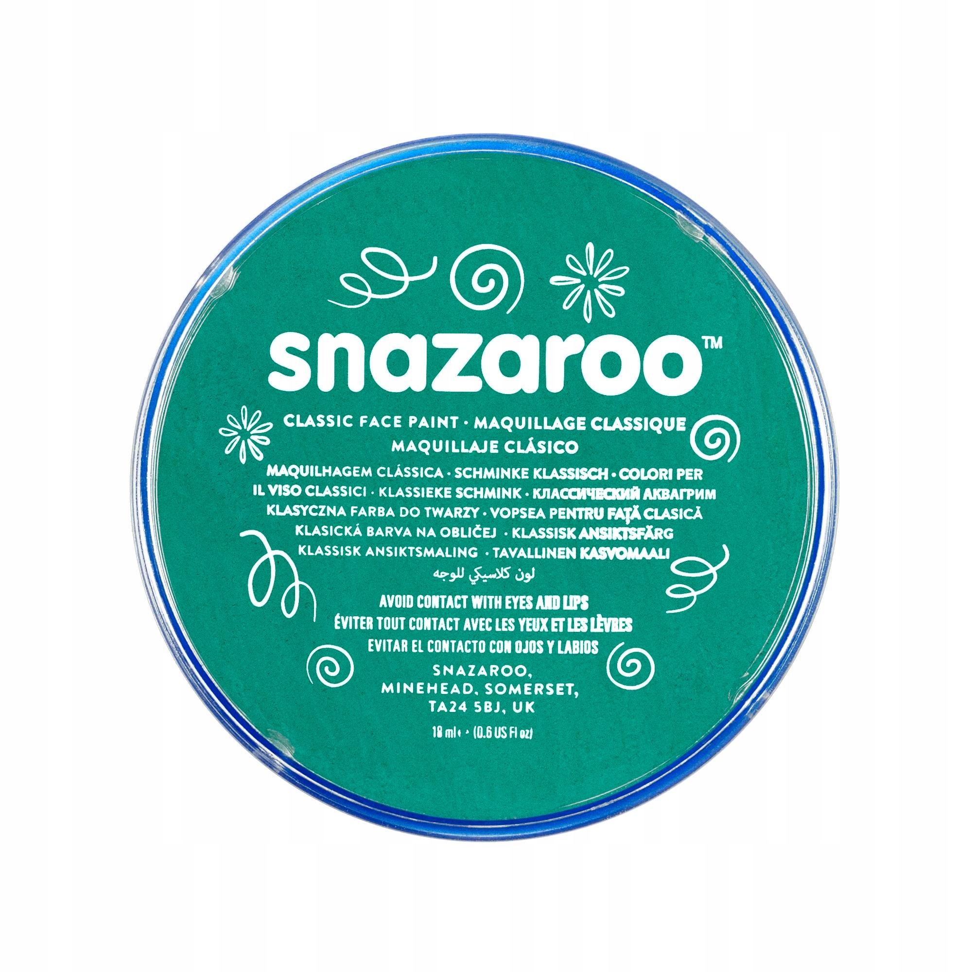 

Snazaroo Farba do ciała 18 ml: Teal