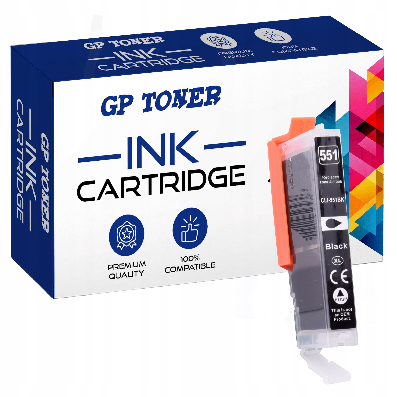 

Tusz do Canon CLI-551XL Pixma MG5650 IP7250 MG5550