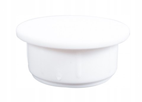 8 mm - BIAŁA - ZAŚLEPKA DO OTWORU technologicznego - 50 sztuk