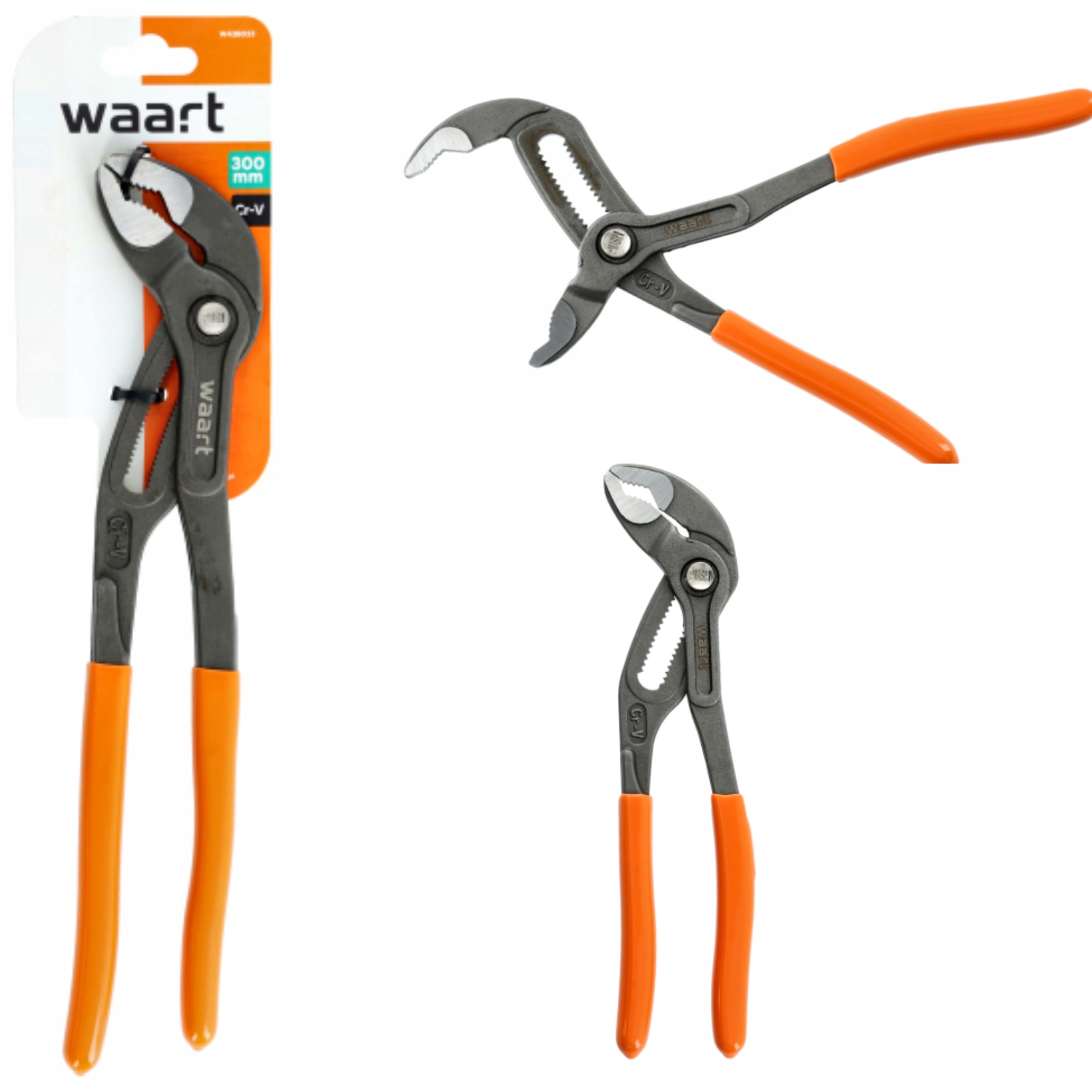 Waart,klucz,szczypce Nastawne Do Rur Typ Cobra 300mm 0-70mm 2i3/4" Solidne