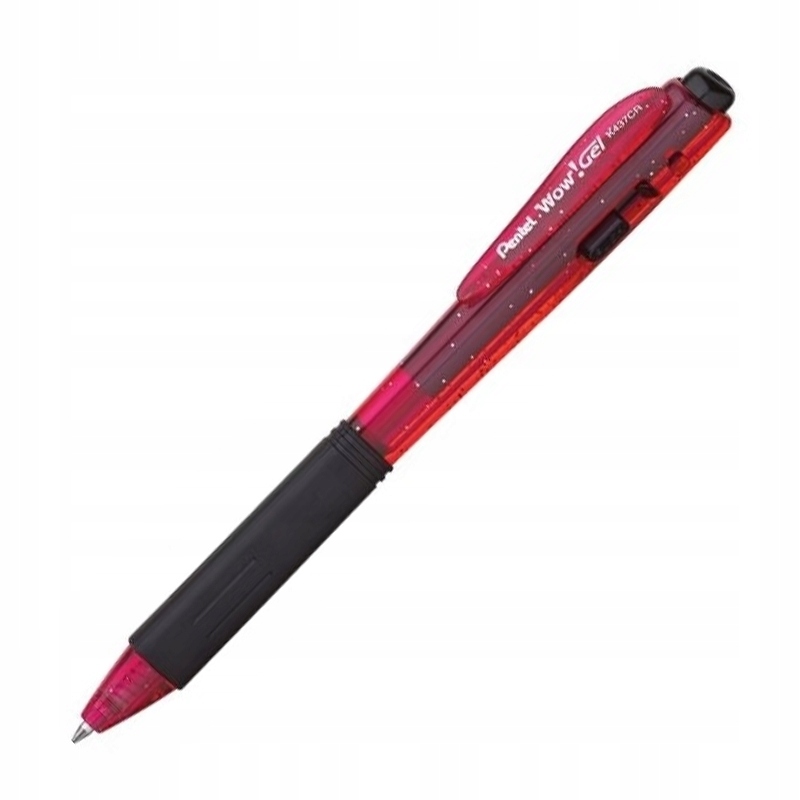 

Długopis Żelowy Pentel K437CR 0,7mm Wow Czerwony