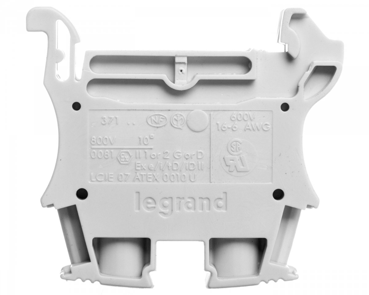 

Złączka szynowa 2-przewodowa 10mm2 szara 037163