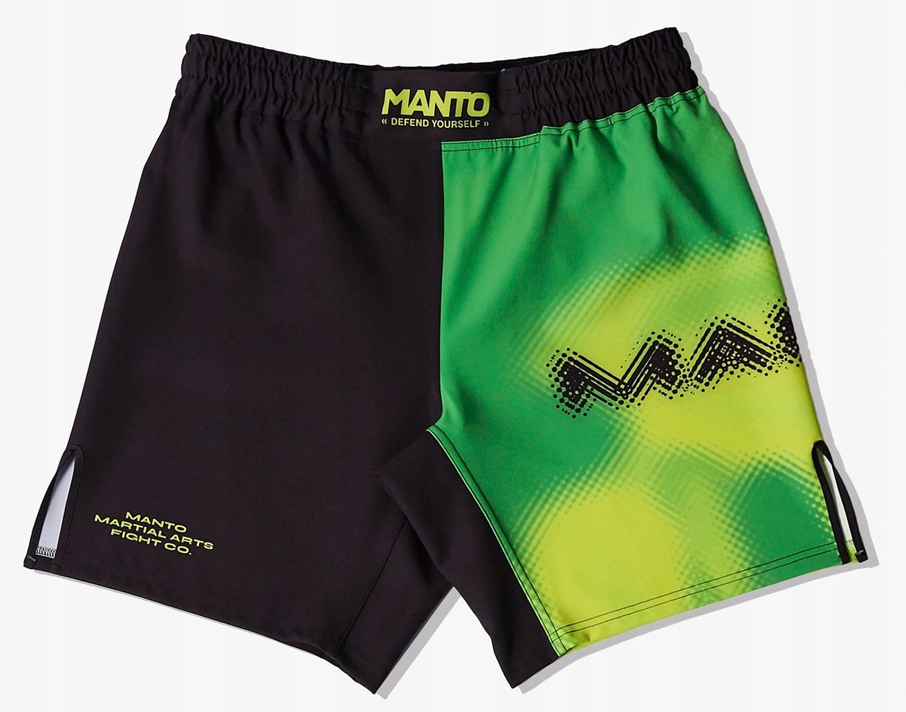 Manto Spodenki Mma szorty Atomic zielone rozm. L