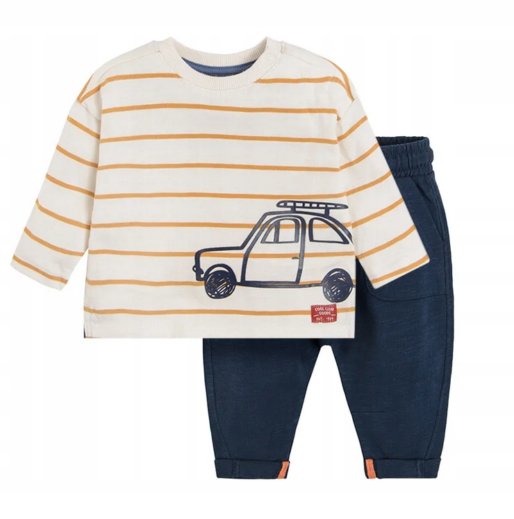

Cool club dres komplet chłopięcy bluza spodnie r80