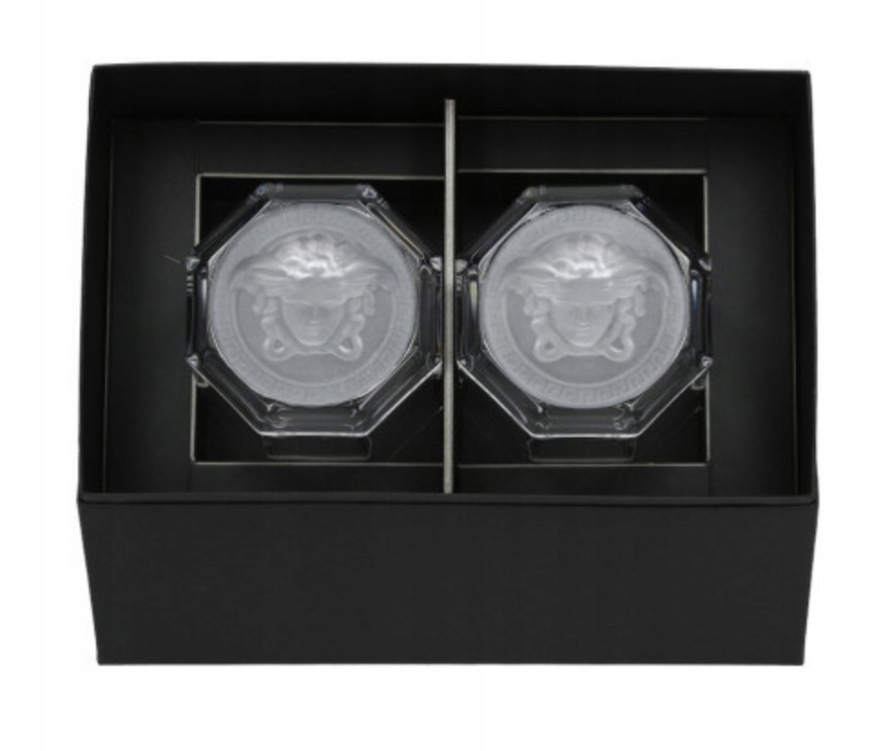 Zestaw 2 szklanek do whisky Versace Crystal Lumier Pojemność 170 ml
