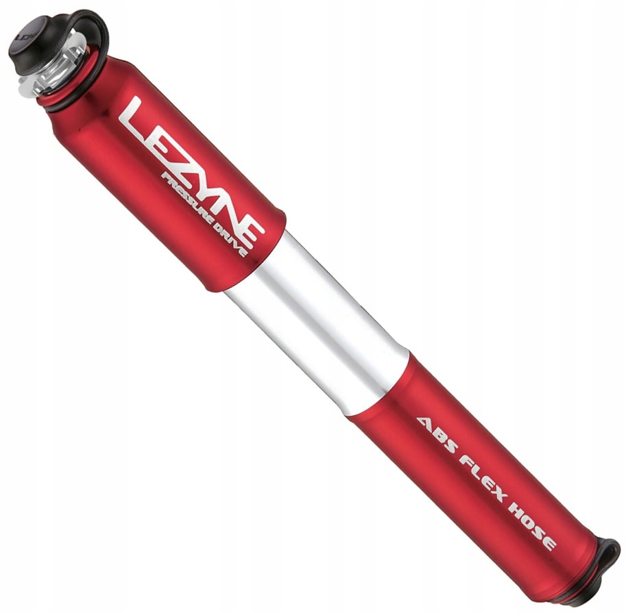 Pumpička na kolo Lezyne Pressure Drive M 216 mm Abs 8,3 bar červená