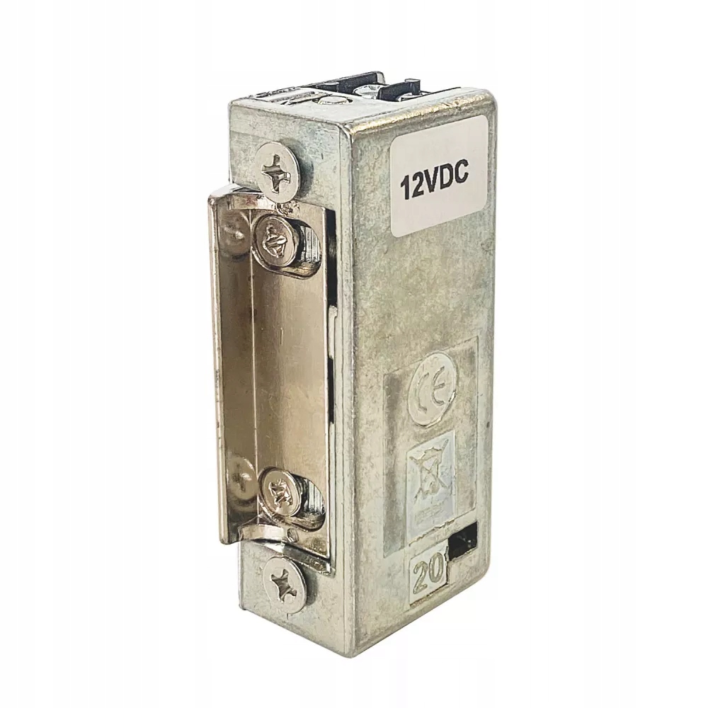 Elektrozávěs pro reverzní interkom Tecel 20, západka s regulací, 12 V DC