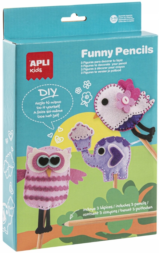 

Zestaw Artystyczny Do Szycia Apli Kids
