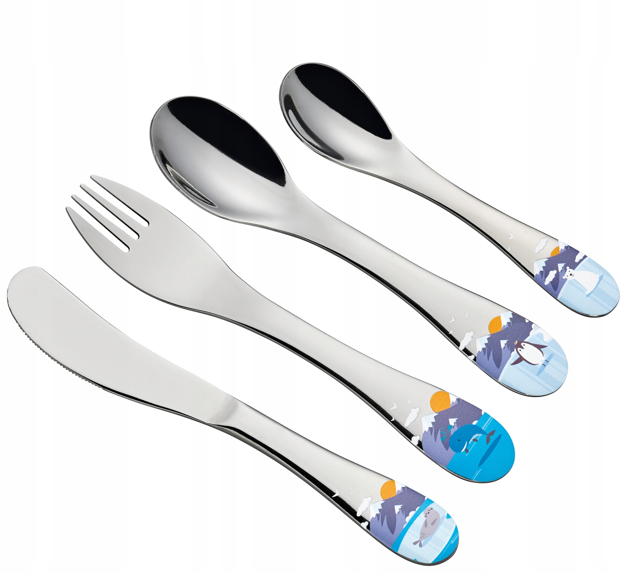 Sada Cilio příborů pro děti 4 ks příborů SeaWorld