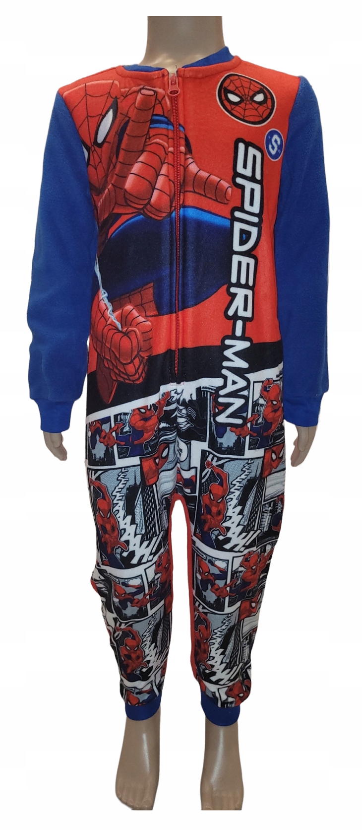 

Spiderman Kombinezon Piżama Pajac 92 98 Polar