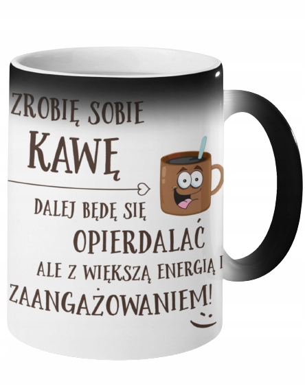 KUBEK MAGICZNY UPOMINEK KAWA PRACA KOLEŻANKA