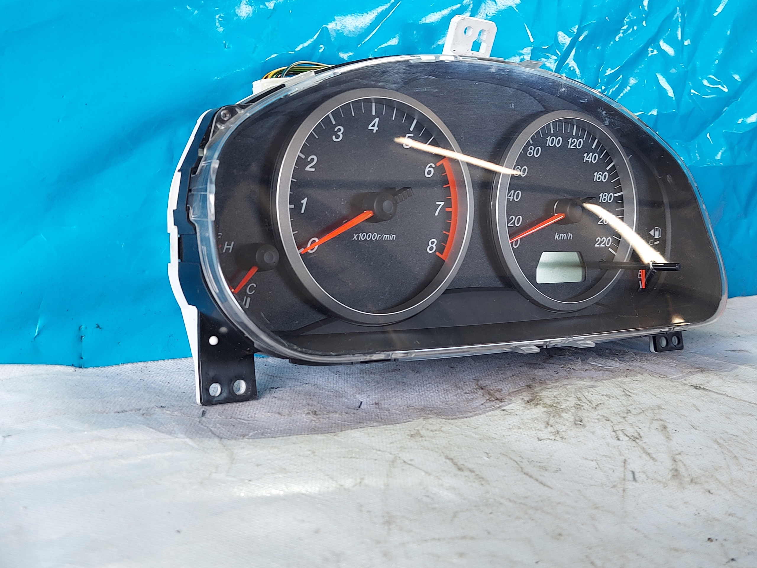 dials clock MAZDA 2 1.4 MZI 3M7110849MG