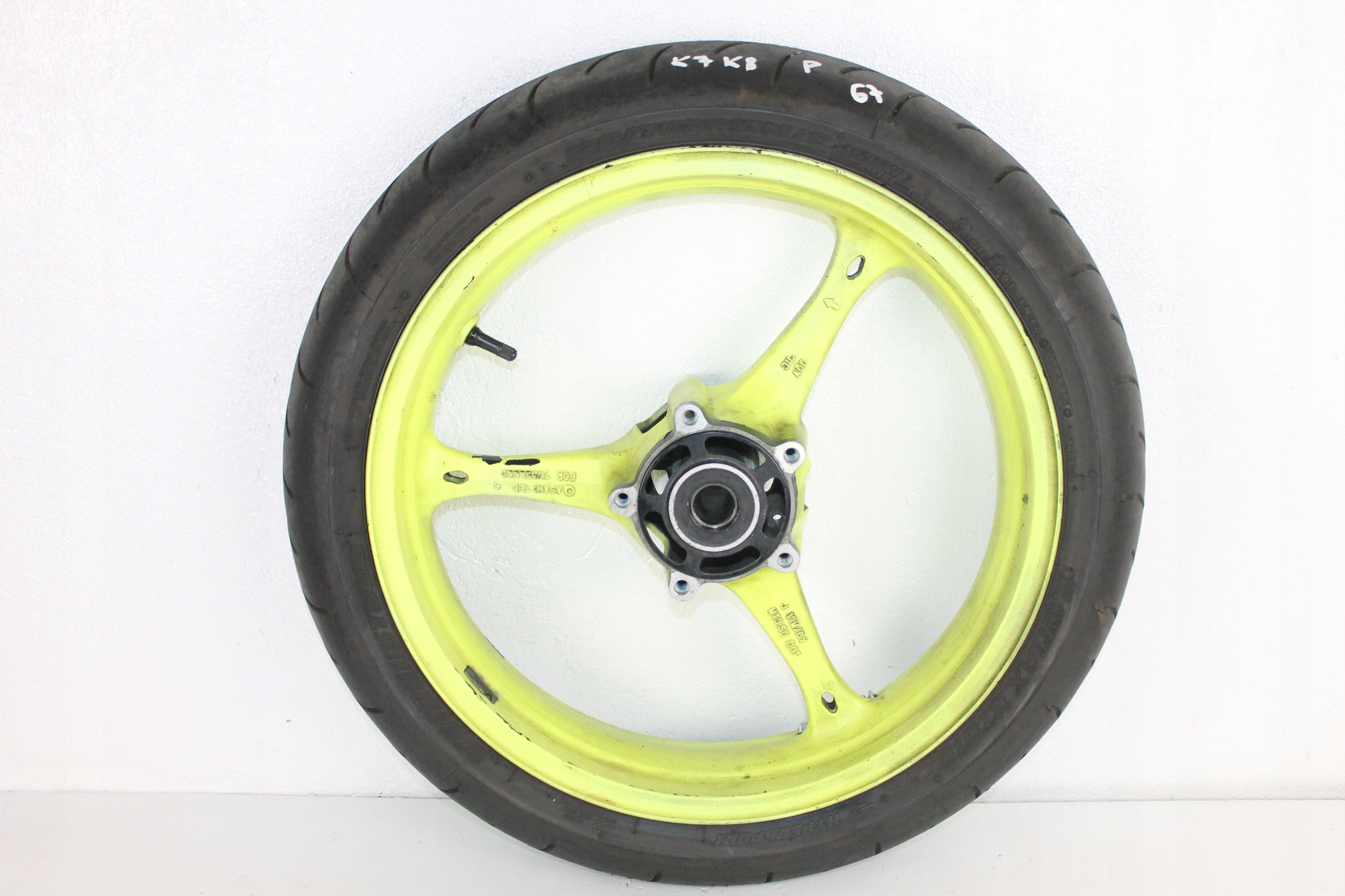 SUZUKI GSXR 1000 K7 K8 FELGA PRZEDNIA PRZOD