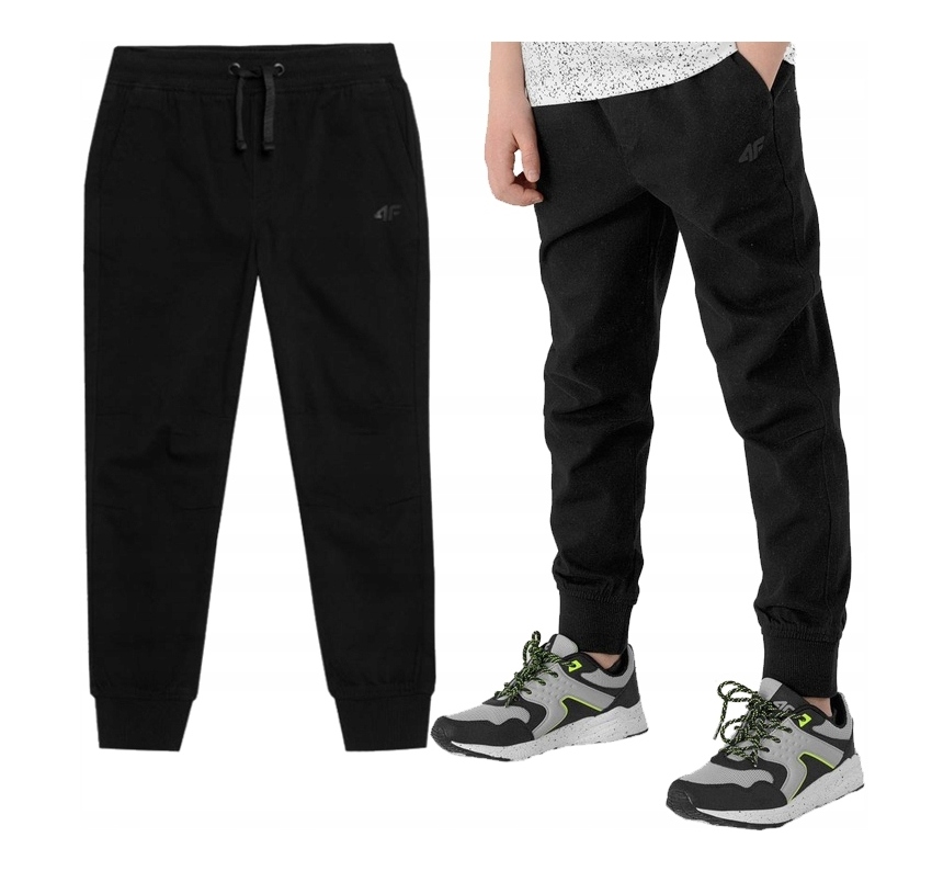 

4F Spodnie Casual Materiałowe JSPMC001 > 164